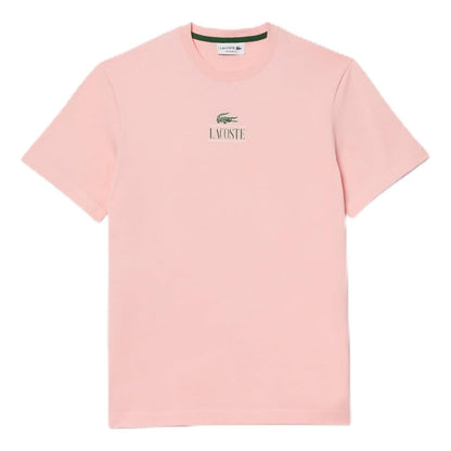 Playera Lacoste Lacoste Regular Fit Short W/small  Graphic