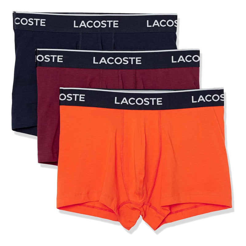 Boxer Lacoste Paq 3 Traje De Baño Sunrise -zin 5h3389-51