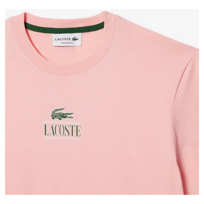 Playera Lacoste Lacoste Regular Fit Short W/small  Graphic