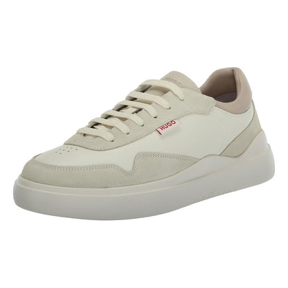 Tenis Hugo Boss Men's Blake Cupsole Cream Hombre Casual B0cbcq7jd1