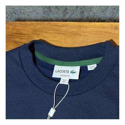 Sudadera Lacoste Azul De Algodón Cepillado Orgánico Sh9608