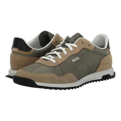 Tenis Boss Men's Zayn Low Profile Suede Leather Two B09tlp4r