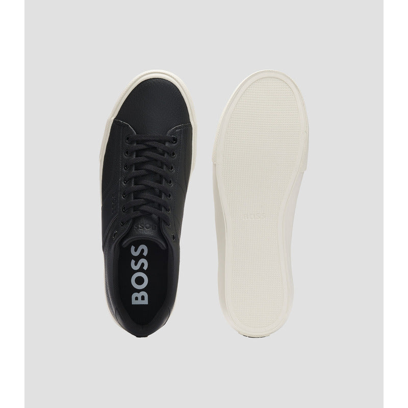 Tenis Boss Rhys Cupsole Negro Blanco Hombre 505228 33