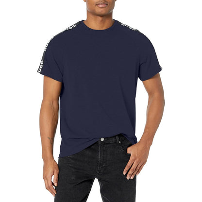 Playera Hugo Men's Logo Taping Marino Hombre Casual B0c6yg6h