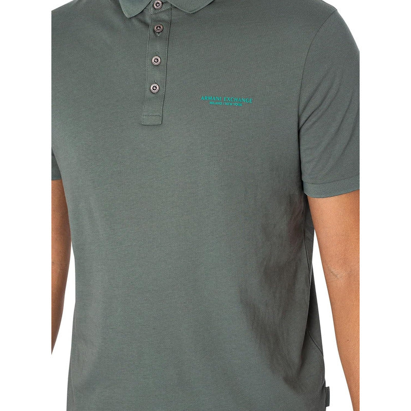 Camisa Ax Armani Exchange Men's Balsam Green Casual B0d12gx