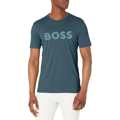 Playera Hugo Boss Men's Bold Jersey Hombre Turquesa 504819