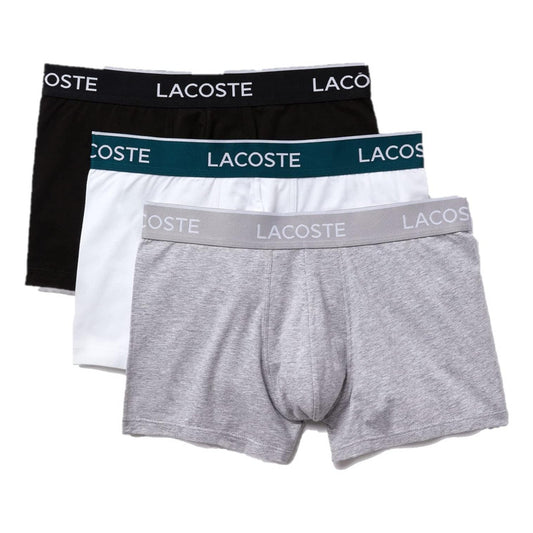 Boxer Lacoste Paquete De 3 Interior De Hombres Negr5h3389-51