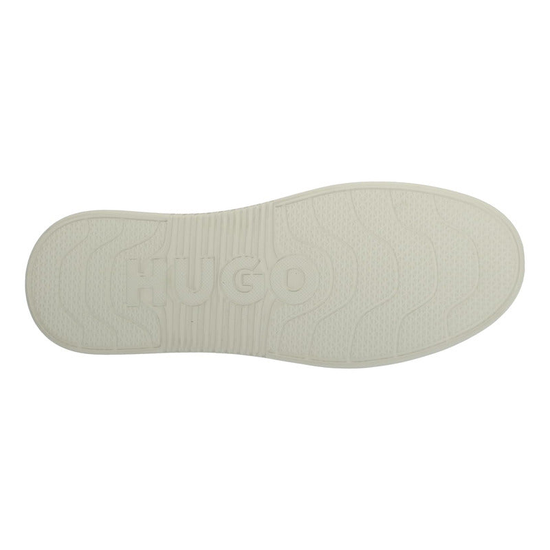 Tenis Boss Blake Cupsole Smooth Para Hombre Blanco Rojo