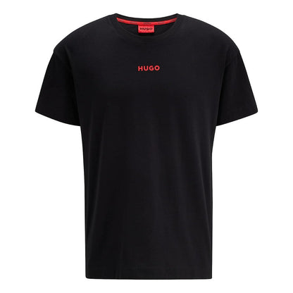 Playera Hugo Logo Chico Central Elegante Basica