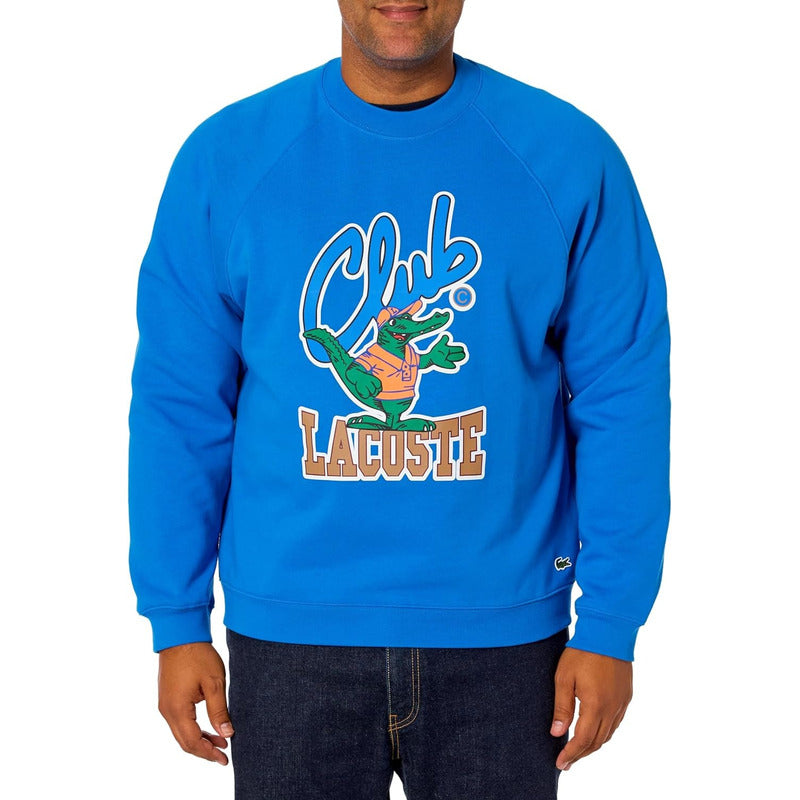 Sudadera Lacoste Club Graphic Cuello Redondo Sh1536-51