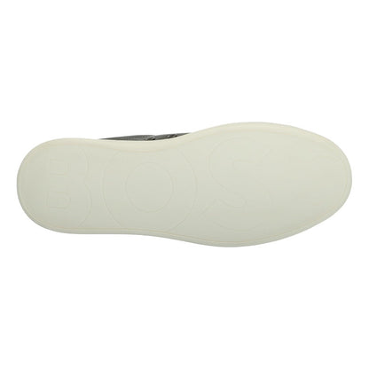 Tenis Hugo Boss Men's Clint Smooth Leather Low Olive B0c8b65