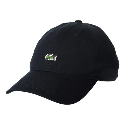 Gorra Lacoste De Sarga De Algodón Negro Casual Mod Rk0491-51