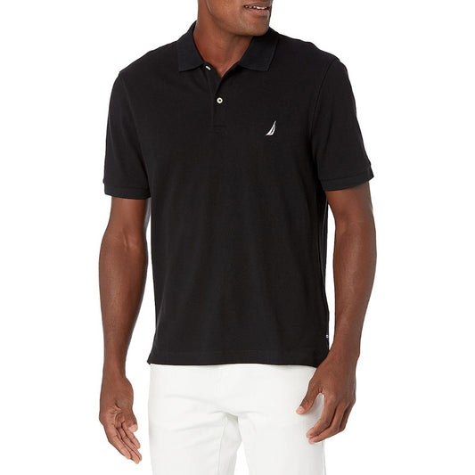 Playera Nautica Tipo Polo Basica Elegant Negro K25700 6 Dias