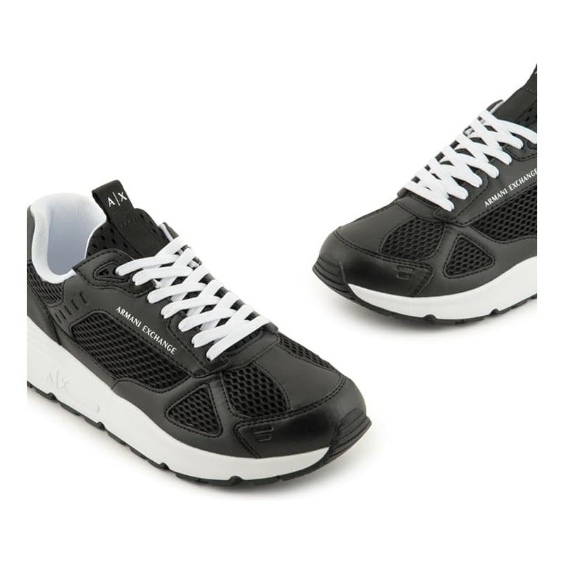 Tenis Armani Exchange Men's Bronx Chunky Negro Xux206xv80900