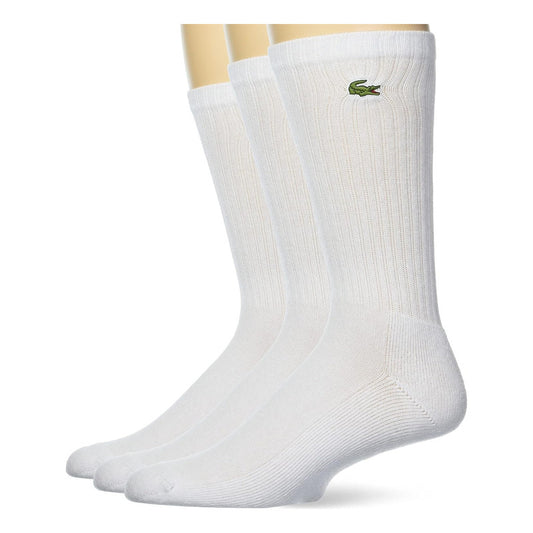 Calcetas Lacoste Blanco Paq 3 Pares Algodon Ra4182-51
