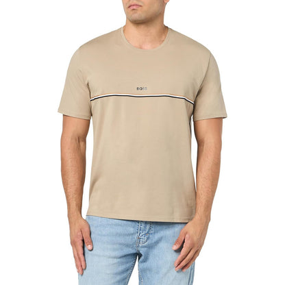 Playera Boss Men's Soft Cotton Short Sleeve Aluminum  B0c51p