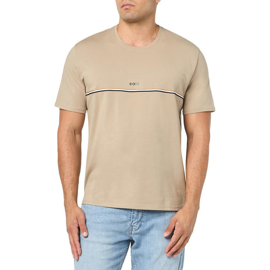 Playera Boss Men's Soft Cotton Short Sleeve Aluminum  B0c51p