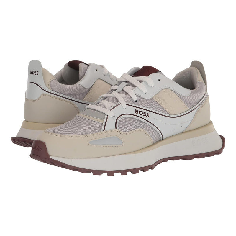 Tenis Hugo Boss Men's Colorblock Lace Up Casual B09r2sz94q