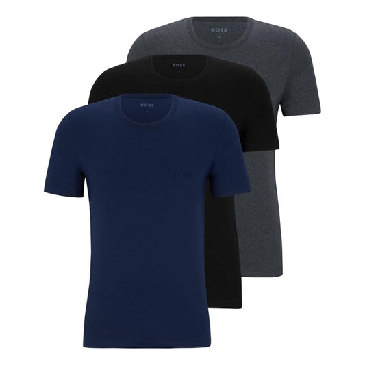 3 Pack Playera Boss Basica Diferentes Colores