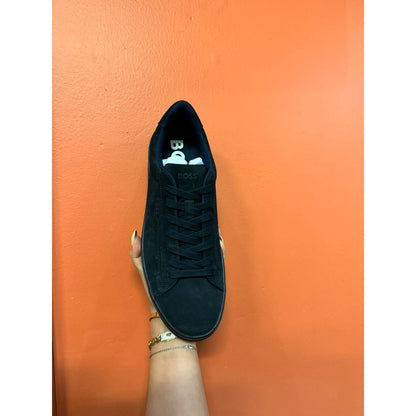 Tenis Boss Men's Rhys Suede Low Top Midnight Navy 0d1v9n63sb