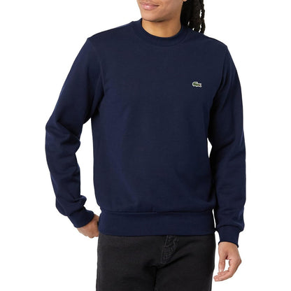 Sudadera Lacoste Azul De Algodón Cepillado Orgánico Sh9608