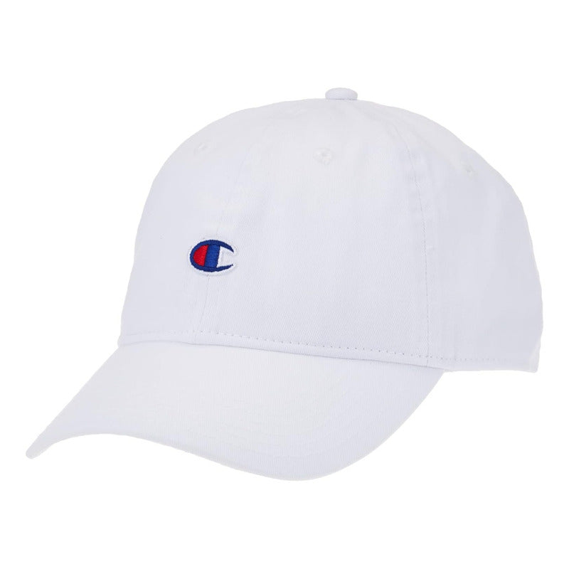 Gorra Champion Blanco Logo Discreto Central Ajustable Urban