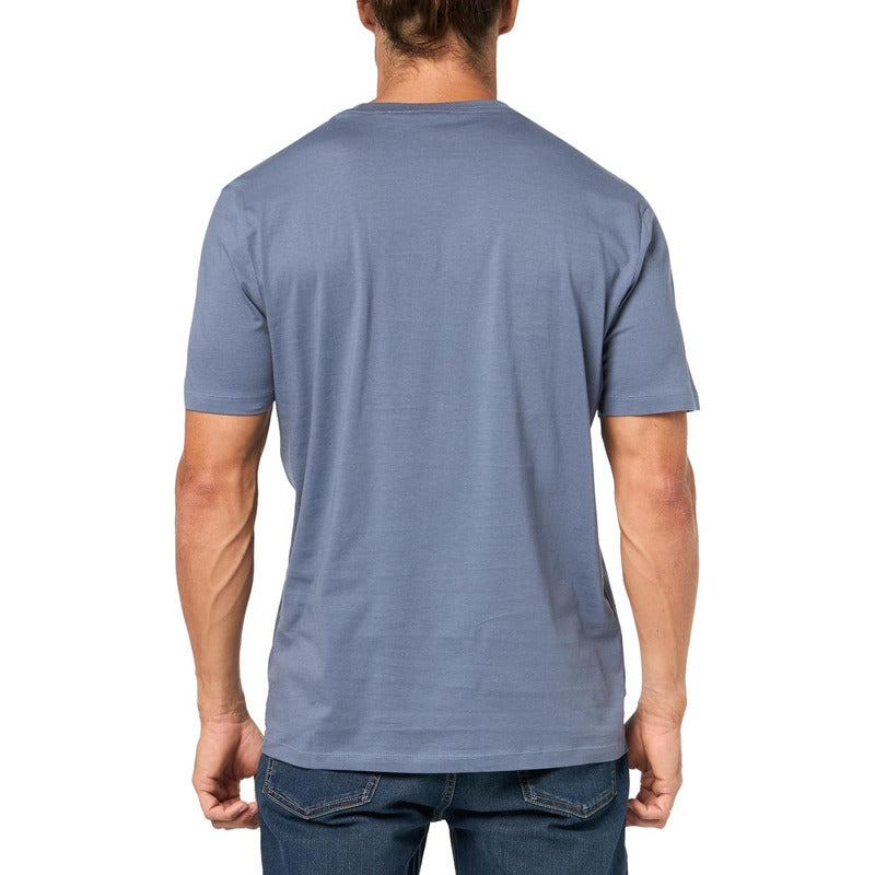 Playera Hugo Boss Casual Caballero Amalfi Blue Mod B0cw35d5m