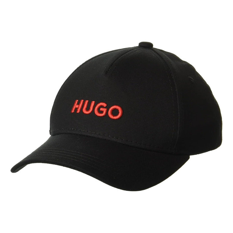 Gorra Hugo Letras H U G O Negro Ajustable Original