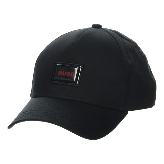 Gorra Hugo Negro Logo Stiker 3d Gloss