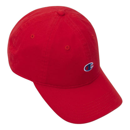Gorra Champion Roja Logo Discreto Central Ajustable Urban