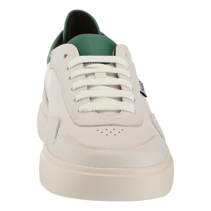Tenis Hugo Men's  Blake Cupsole Natural/green Casual B0c522kkdn