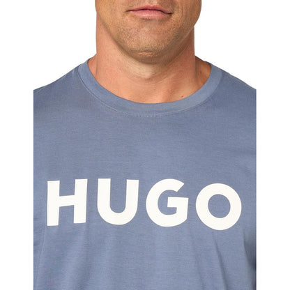 Playera Hugo Boss Casual Caballero Amalfi Blue Mod B0cw35d5m