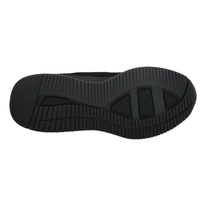 Tenis Boss Women's Modern Knit Structure Running Negro B0cbd