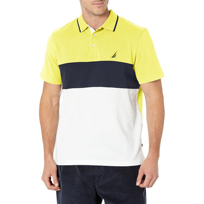 Camisa Nautica Polo Amarillo Casual Algodon Hombre K84806