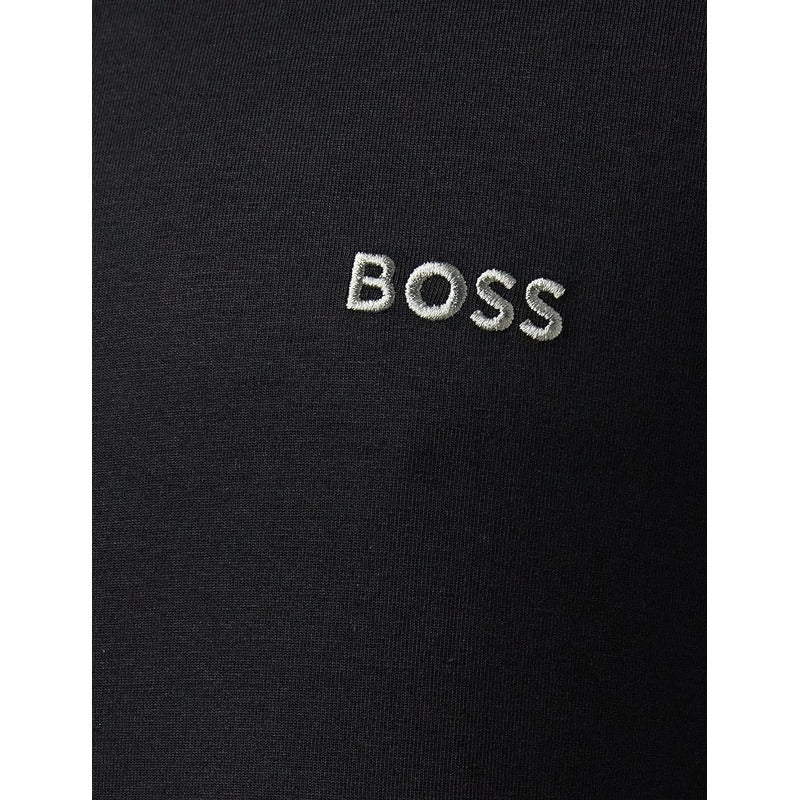 Playera Hugo Boss Negra Regular Negro  Mod 50 515 391 ( M )