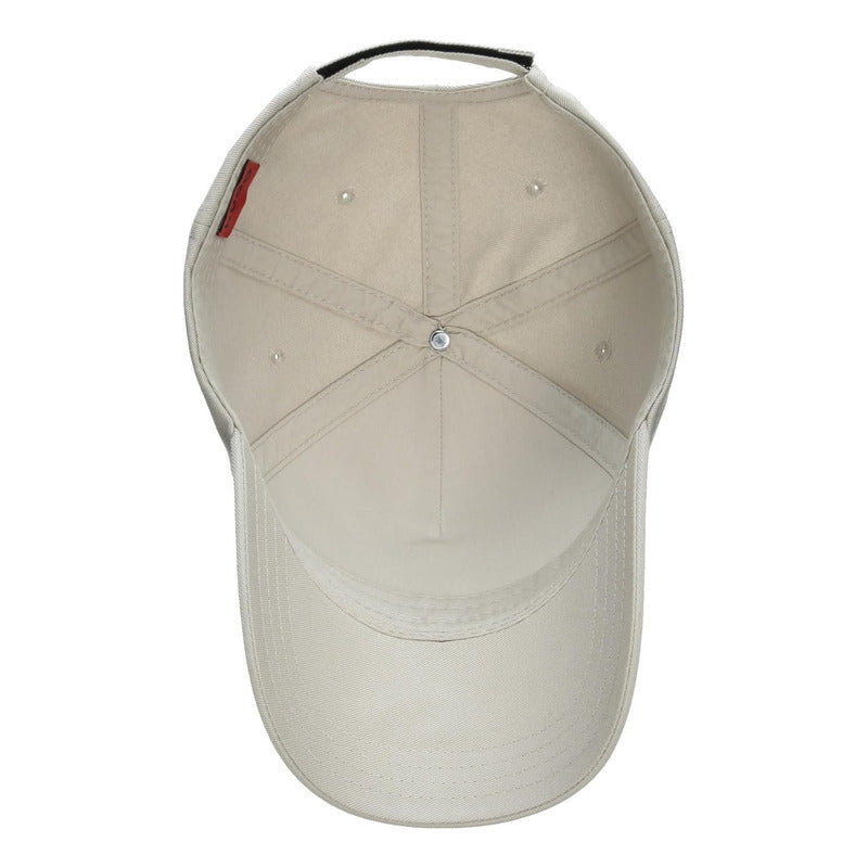 Gorra Hugo Men's Square Logo Cotton Cap Oat Cream B0d26fn