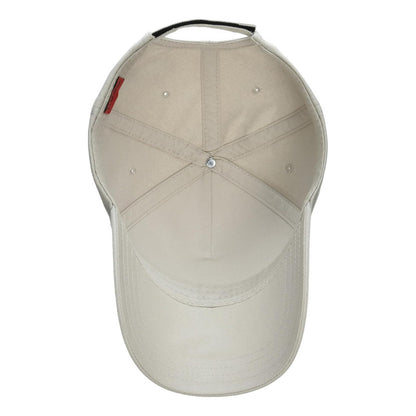 Gorra Hugo Men's Square Logo Cotton Cap Oat Cream B0d26fn