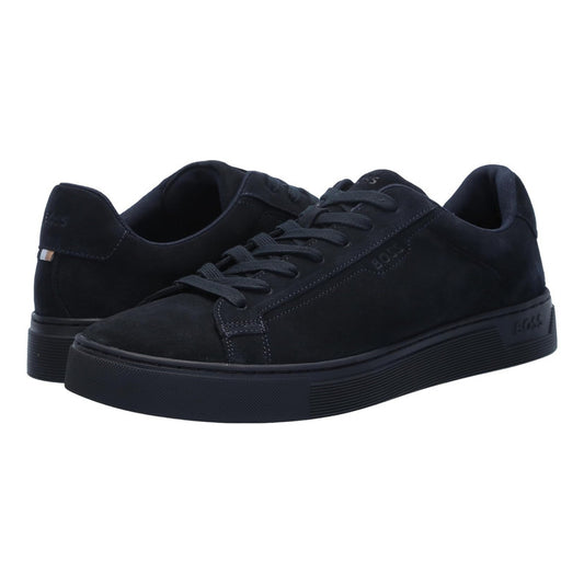 Tenis Boss Men's Rhys Suede Low Top Midnight Navy 0d1v9n63sb