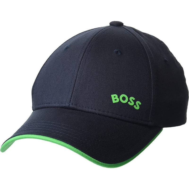 Gorra Hugo Boss Mens Azul/ Verde Modelo 50468257 Oficial