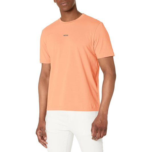 Playera Boss Men's Center Logo Regular Fit Papaya B0cnbfwk