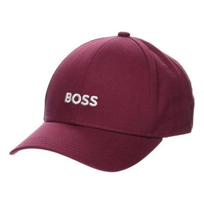 Gorra Hugo Boss Men's Center Logo Cotton Twill Cap Cherry B0