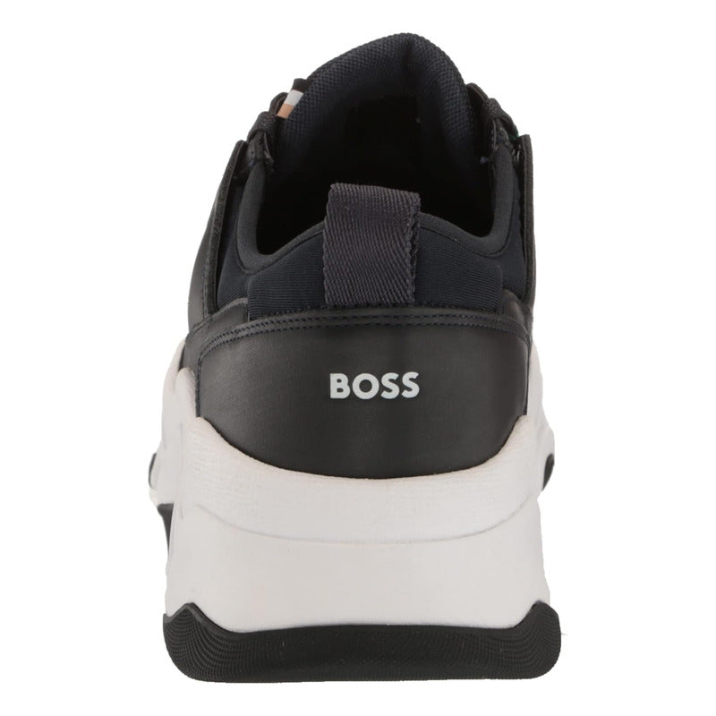 Tenis Boss Men's Running Style Soft Leather  Hombre 0ctxh75k