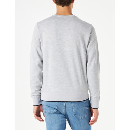 Sudadera A|x Armani Exchange De Manga Gris Logo Circu 8nzm87