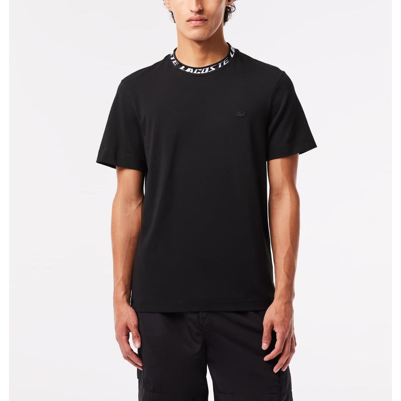 Playera Lacoste Branded Collar Lacoste Original 7 Dias