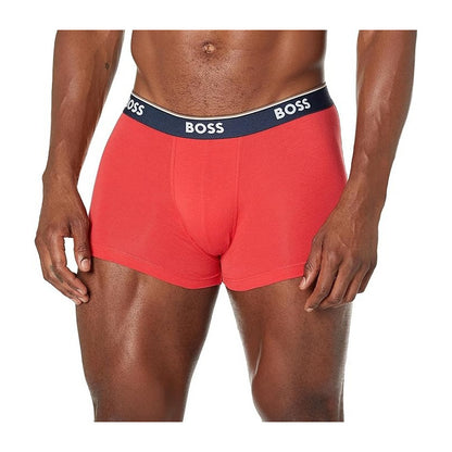 Boxer Boss Men's 3-pack Stretch Cotton Regular Fit Red B0cn7