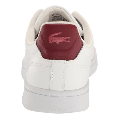 Tenis Lacoste Carnaby Pro De Piel Color Vino Modelo 47sfa0043