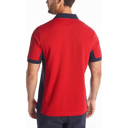 Playera Nautica Polo Bicolor Rojo Nautica K84800 7 Dias