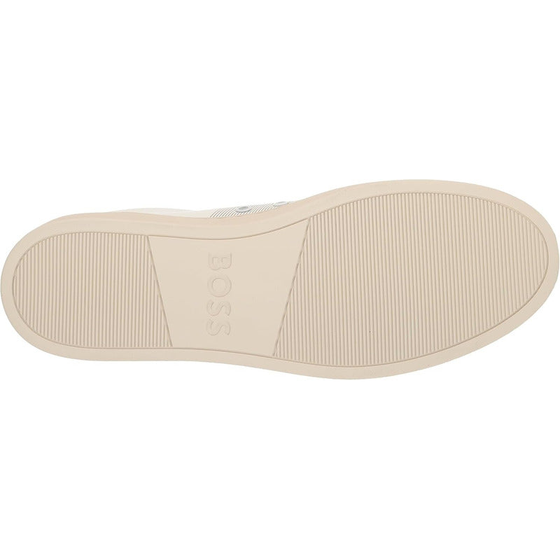 Tenis Boss Men's Rhys Low Profile Cupsole Beige B0bl9ph4nn