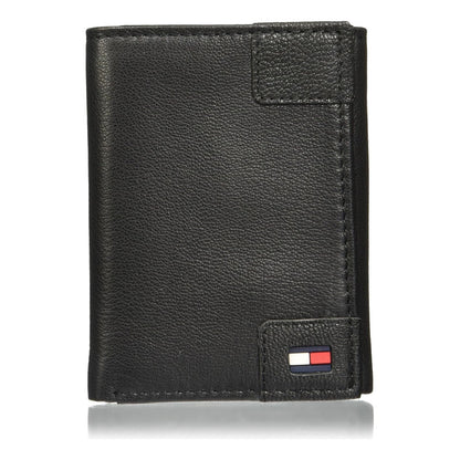 Cartera Tommy Hilfiger  Nappa Trifold 001./black B07652kzt6