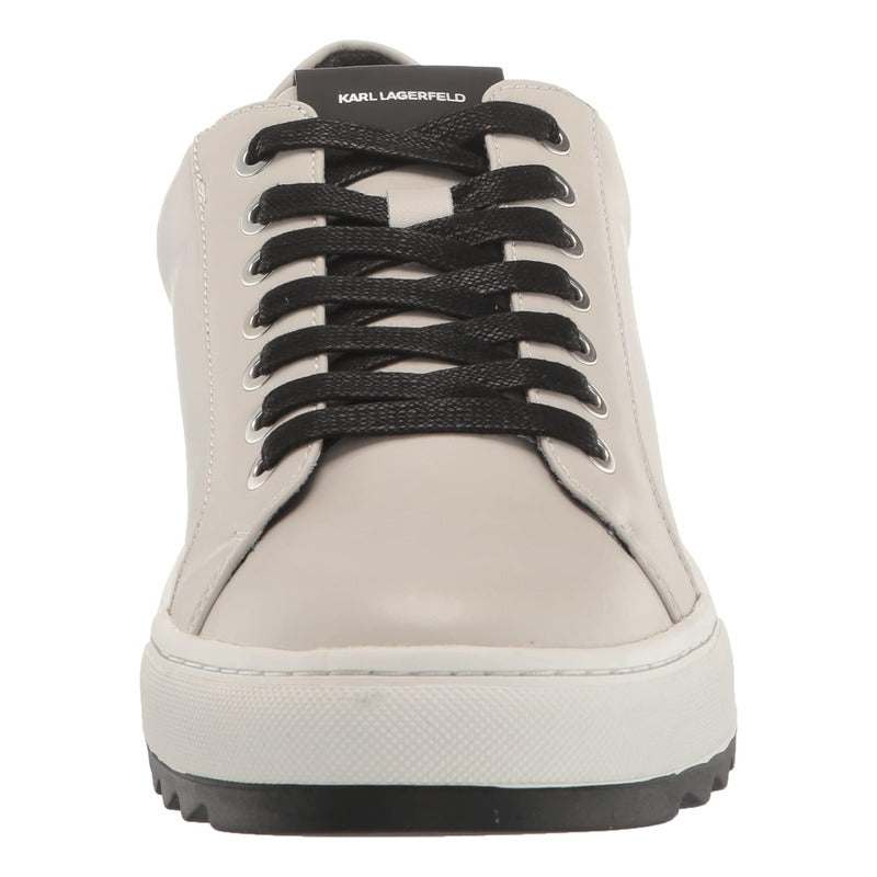 Tenis Karl Lagerfeld Men's Recycled Leather  Cement  Lf1s1106